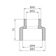 Муфта редукційна PPR GrandiTherm 50х32 мм