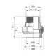 Американка PPR Rozma 50х1 1/2" РЗ
