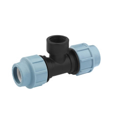 Трійник ПЕ SantehPlast 32х3/4"х32 РВ