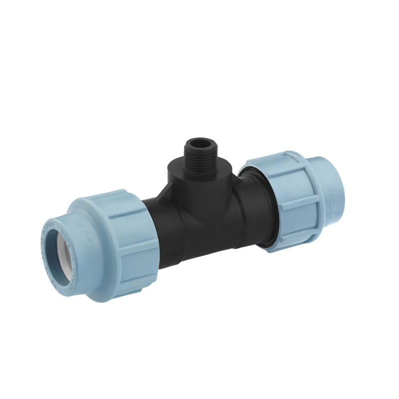 Трійник ПЕ SantehPlast 32х1/2"х32 РЗ