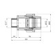 Муфта ПЕ SantehPlast 32x1" РЗ