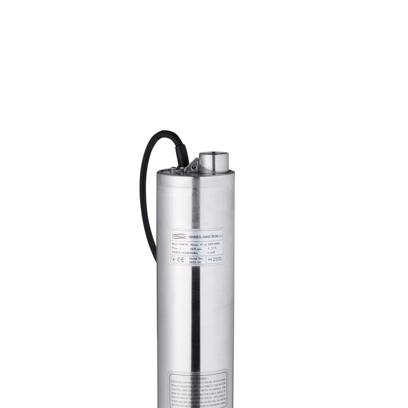 Насос глибинний Forwater 100SCM308-1.1 кВт з нижнім забором без поплавка