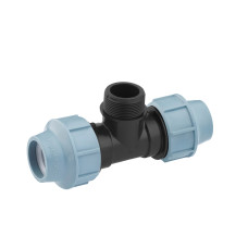 Трійник ПЕ SantehPlast 40х1 1/2"х40 РЗ