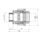 Муфта ПЕ SantehPlast 40x1 1/2" РЗ