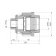 Муфта ПЕ SantehPlast 50х1 1/4" РВ