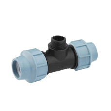 Трійник ПЕ SantehPlast 50х1 1/2"х50 РЗ
