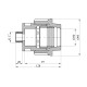 Муфта ПЕ SantehPlast 50x1" РЗ