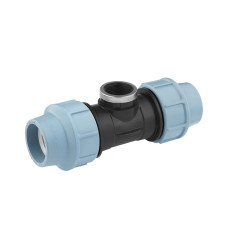 Трійник ПЕ SantehPlast 63х1 1/2"х63 РВ