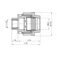 Муфта ПЕ SantehPlast 63х1 1/2" РВ