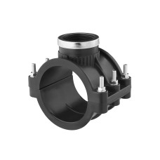 Сідлова врізка ПЕ SantehPlast 110х2"