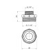 Ніпель перехідний STA 1 1/4"х3/4" ЗЗ латунний