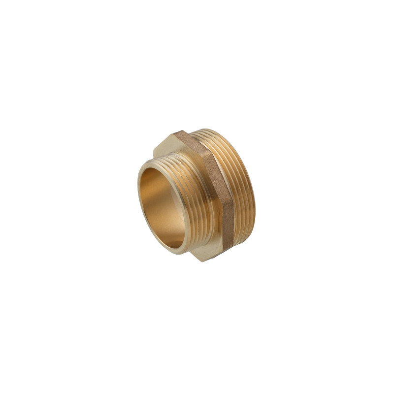 Ніпель перехідний STA 1 1/2"х1 1/4" ЗЗ латунний