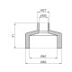 Муфта редукційна PPR GrandiTherm 63х20 мм