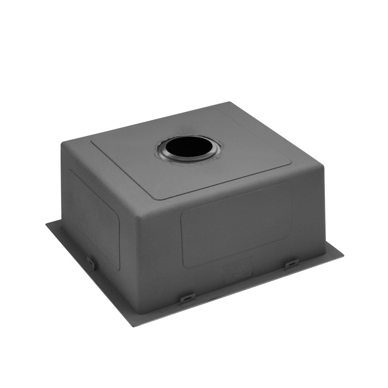 Кухонна мийка Kroner KRP Schwarze - 4843HM PVD (3.0/1.0 мм)