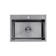 Кухонна мийка Kroner KRP Schwarze - 5843HM PVD (3.0/1.0 мм)