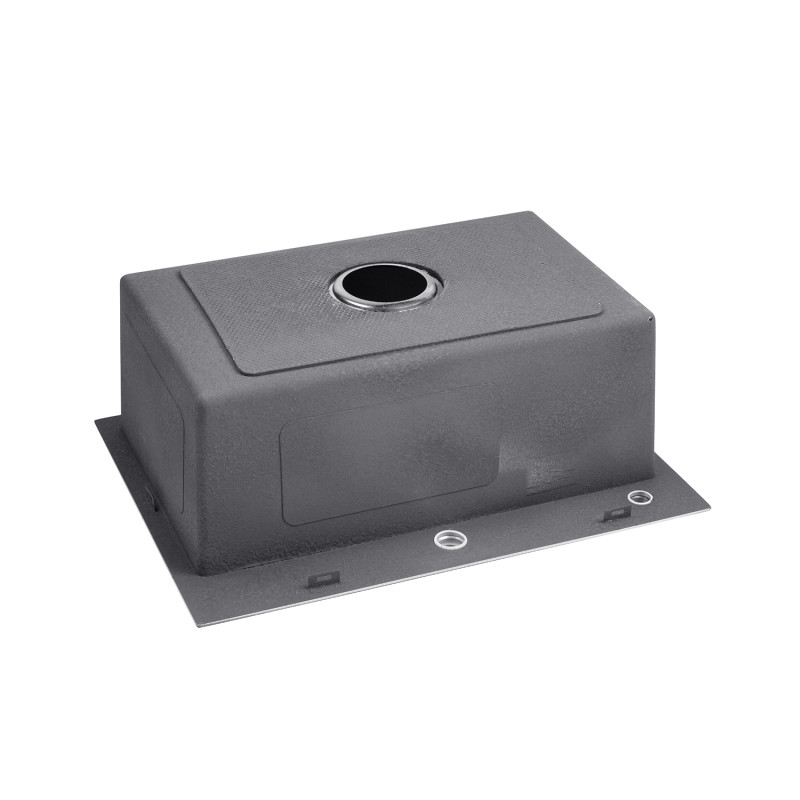 Кухонна мийка Kroner KRP Schwarze - 5843HM PVD (3.0/1.0 мм)