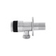 Кран приладовий Kroner KRP Edelstahl Klassisch - ESG100 1/2"х1/2" ЗЗ