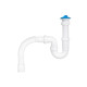 Сифон для кухонної мийки ANIplast 1 1/2''х40 мм з різьбовим випуском D0115EU