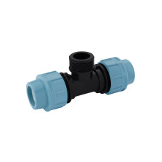Трійник ПЕ Rozma 25х1/2"х25 РЗ