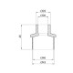 Муфта перехідна PPR GrandiTherm 40х20 мм ВЗ