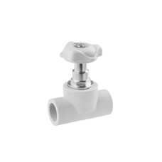 Вентиль прямоточний PPR GrandiTherm 25 мм