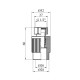 Муфта з накидною гайкою PPR GrandiTherm 20х1/2"
