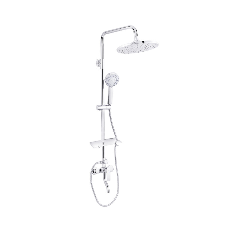 Набор 3 в 1 душова система Kroner Armada-C064K + змішувач Hagen-C010 + змішувач Bidet-C082