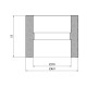 Муфта PPR Baux 50 мм