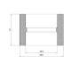 Муфта PPR Baux 63 мм