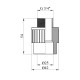 Муфта PPR Baux 25х3/4" РЗ