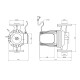 Насос циркуляційний Forwater WRS 50/1500-F (Grundfos)