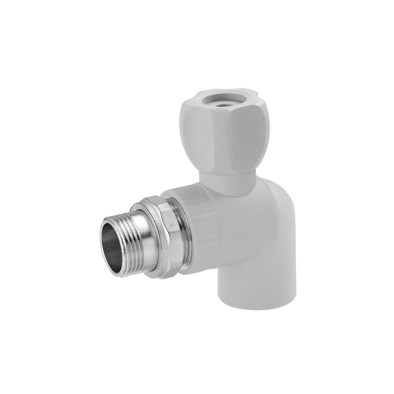 Кран радіаторний кутовий PPR Baux 20х1/2"