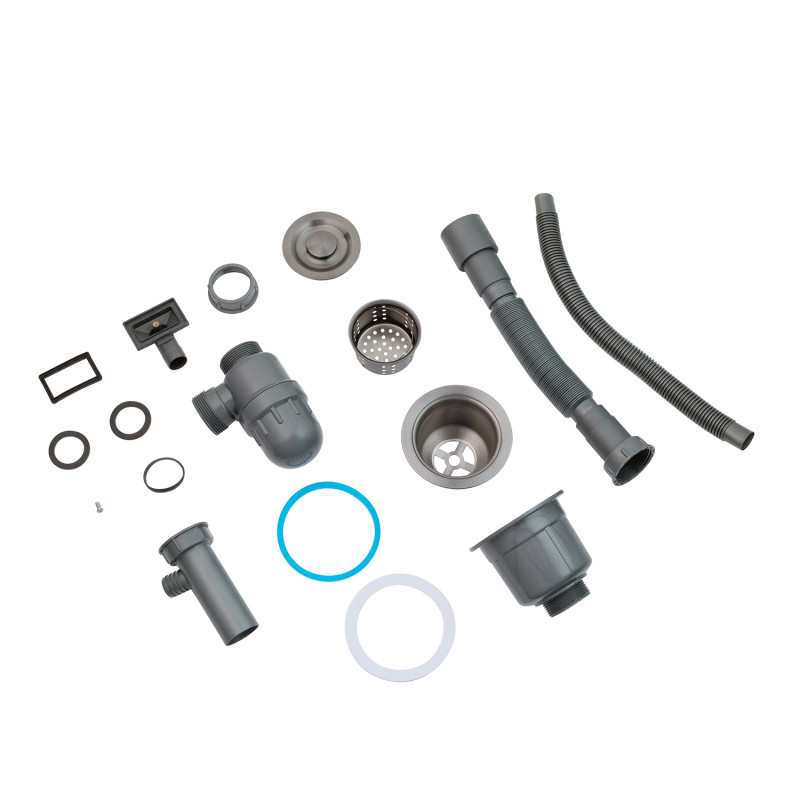 Сифон для кухонної мийки Kroner KRP Siphon - 021 3 1/2"х50/40 мм