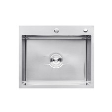 Кухонна мийка Kroner KRP Derby - 6050HM Brush (2,5/0,5 мм)