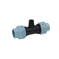 Трійник ПЕ STR 63х11 1/2"х63 РЗ