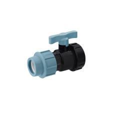 Кран ПЕ STR 40х1 1/4" РВ