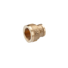 Муфта перехідна посилена LexLine 1/2"х3/8" ВВ латунна УК0331-В