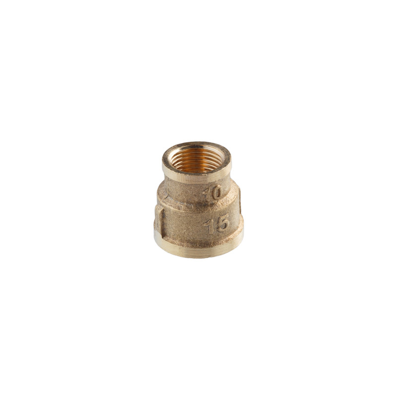 Муфта перехідна посилена LexLine 1/2"х3/8" ВВ латунна УК0331-В