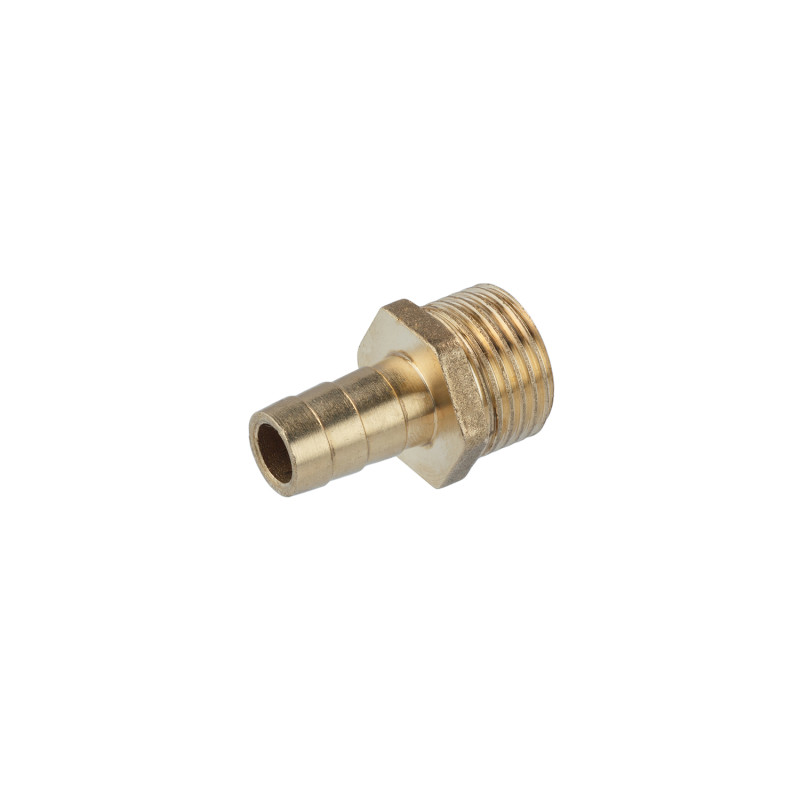 Штуцер LexLine 1/2" РЗ, D=12 мм латунний УК0008-3