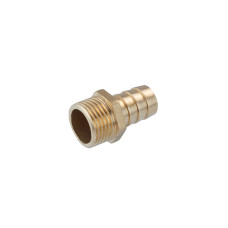 Штуцер LexLine 1/2" РЗ, D=16 мм латунний УК0008-5