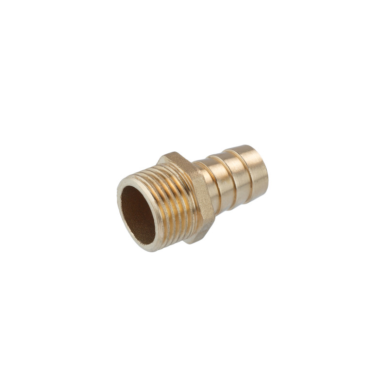 Штуцер LexLine 1/2" РЗ, D=16 мм латунний УК0008-5