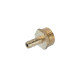 Штуцер LexLine 3/4" РЗ, D=10 мм латунний УК0009-0
