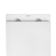 Унітаз підвісний безобідковий Kroner Harz WHI493736 RIMLESS з сидінням Slim Duroplast / Soft-close / Quick relase (KH493736WHIR)