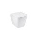 Унітаз підвісний безобідковий Kroner Eifel WHI493436 RIMLESS з сидінням Slim Duroplast / Soft-close / Quick relase (KE493436WHIR)