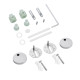 Унітаз підвісний безобідковий Kroner Eifel WHI493436 RIMLESS з сидінням Slim Duroplast / Soft-close / Quick relase (KE493436WHIR)