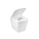 Унітаз підвісний безобідковий Kroner Eifel WHI493436 RIMLESS з сидінням Slim Duroplast / Soft-close / Quick relase (KE493436WHIR)