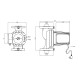 Насос циркуляційний фланцевий Pumpman GRS40/10F Нmax 10 м Qmax 18 куб.м 550 Вт