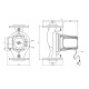 Насос циркуляційний фланцевий Pumpman GRS65/11F Нmax 11 м Qmax 45 куб.м 1500 Вт