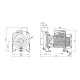 Насос поверхневий поливальний Pumpman TGA1A Нmax 18 м Qmax 16 куб.м 1 1/2"х1 1/2" 750 Вт