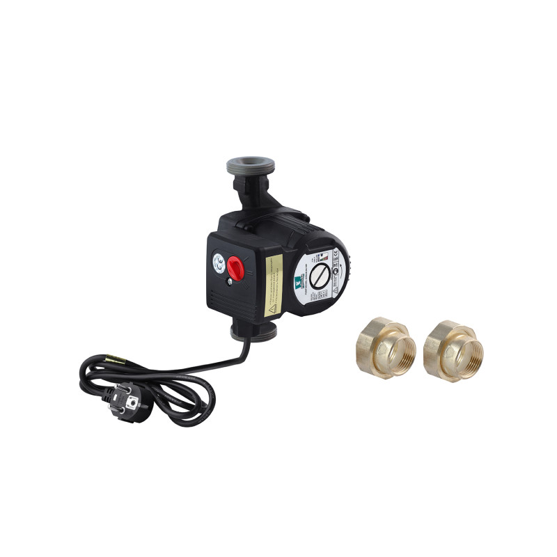 Насос циркуляційний Pumpman GRS25/40/180 Нmax 4 м Qmax 3 куб.м 88 Вт з гайками
